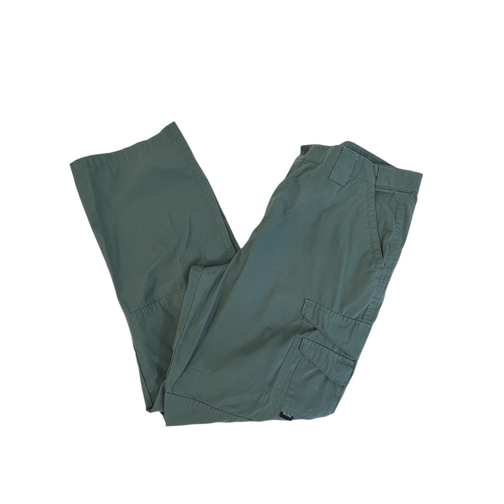Tru-Spec Mens Tactical‎ Cargo Utility Military WorkPants Green Sz 38/34 Pockets
